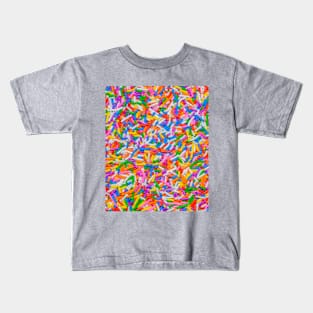 Colorful Candy Sprinkles Photograph Kids T-Shirt